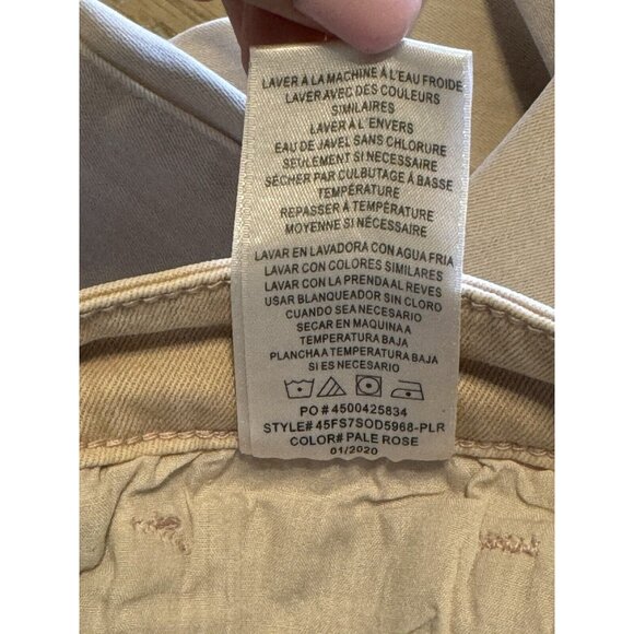 Joes Jeans Womens Size 27 Pink Straight & Narrow Preppy Modern‎ Designer City - Picture 12 of 13